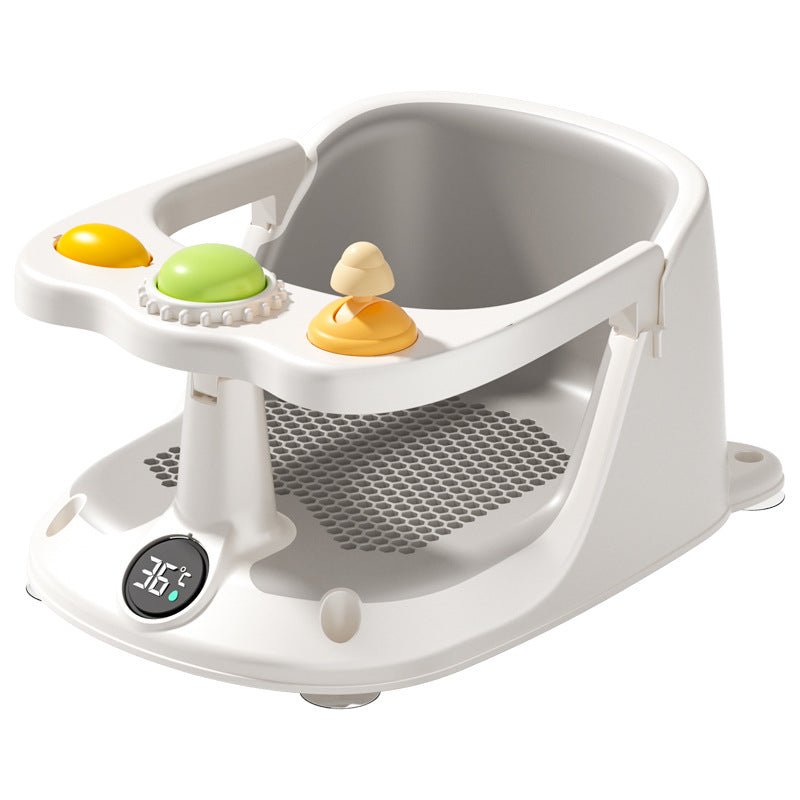Baby Bath Seat with Anti-Slip Base