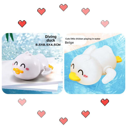 Baby bath toy cute little duck