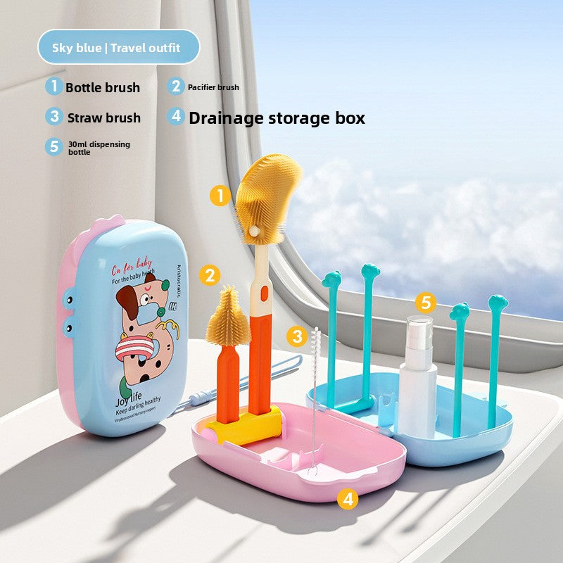 Baby bottle cleaning brush