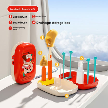 Baby bottle cleaning brush