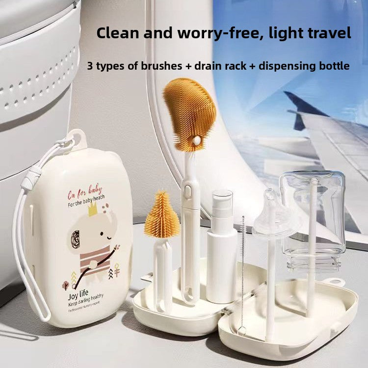 Baby bottle cleaning brush