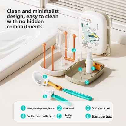 Baby bottle cleaning brush