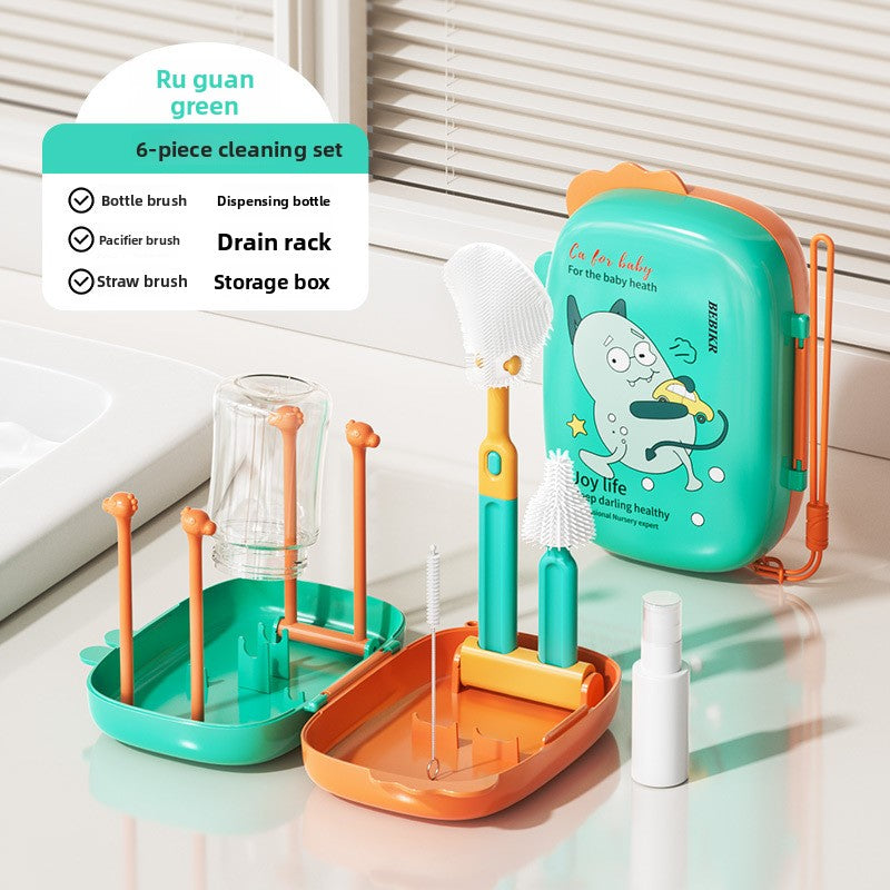 Baby bottle cleaning brush