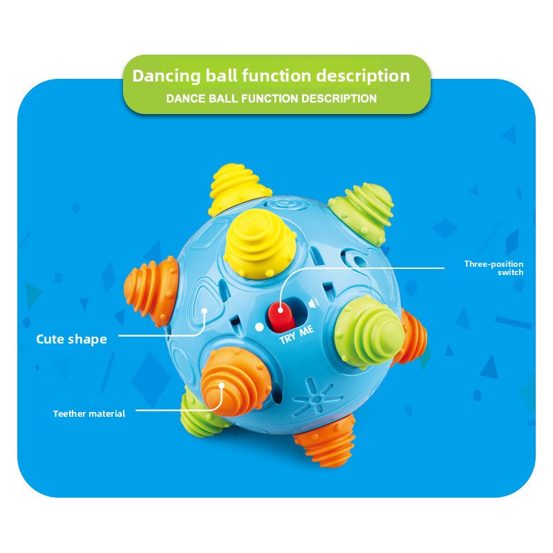 Baby bouncing ball toy