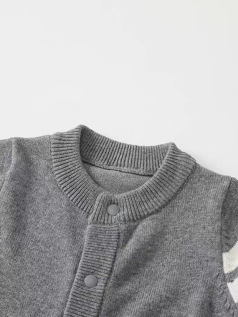 Baby Boy Knitted Jumpsuit