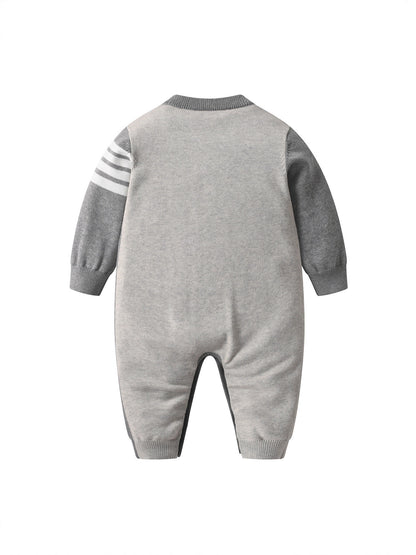 Baby Boy Knitted Jumpsuit