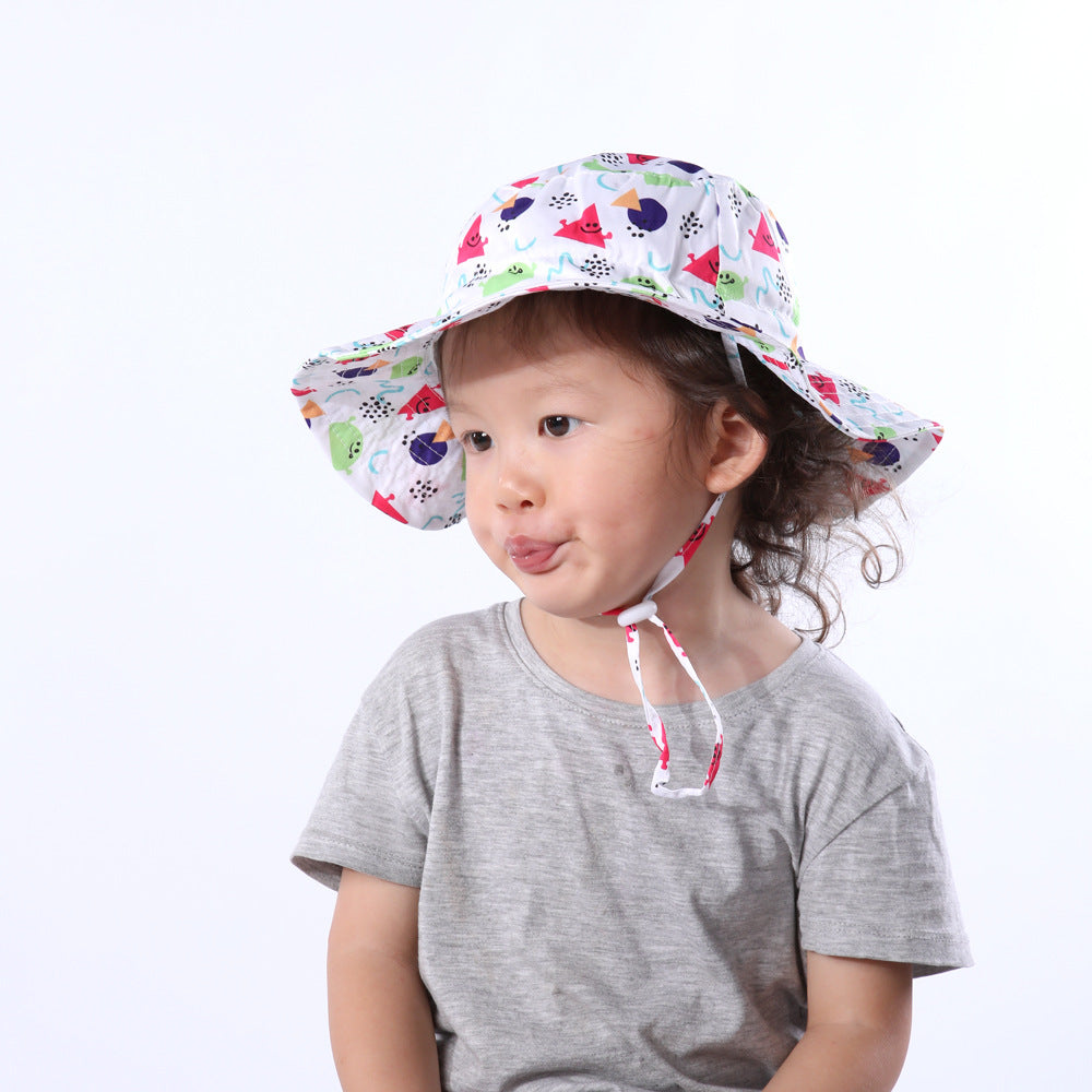 Baby breathable beach hat