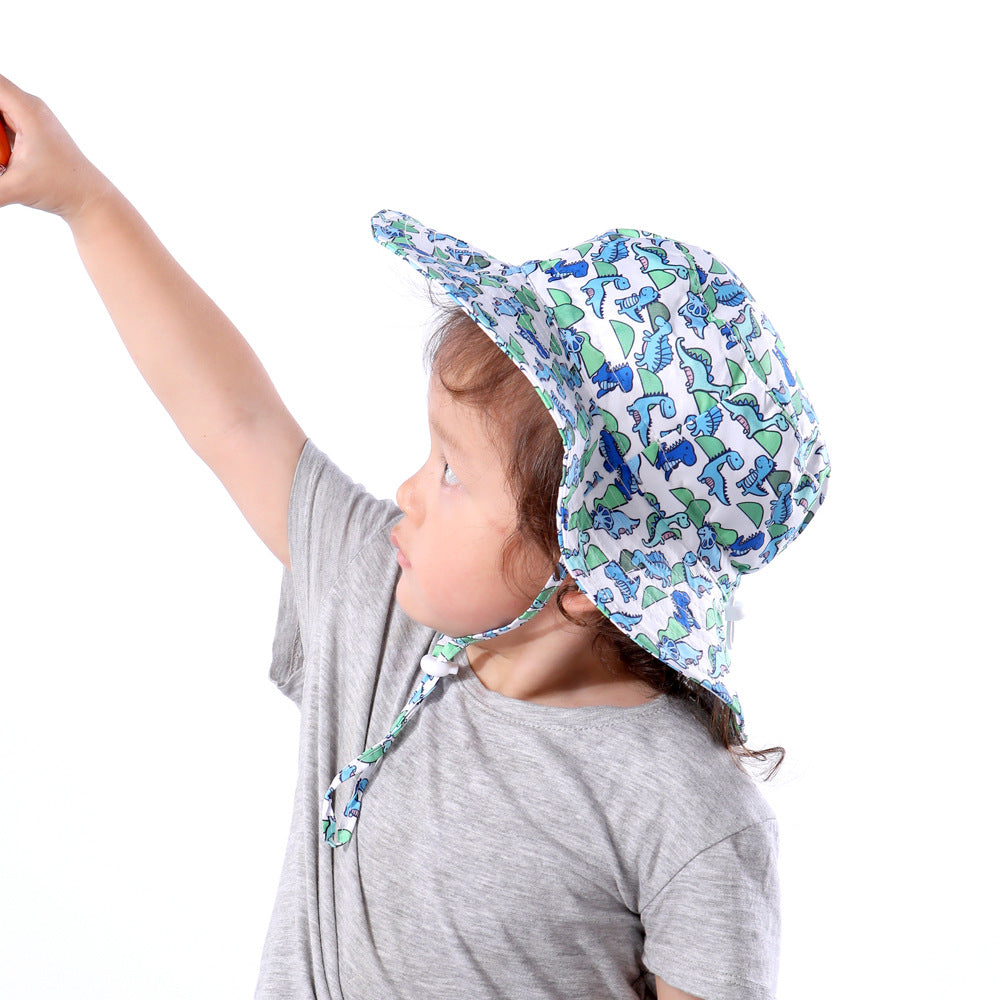 Baby breathable beach hat