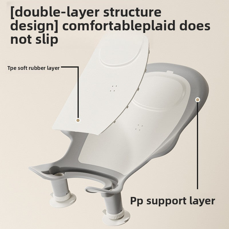 Baby Butt Washing Support Bracket with Basin