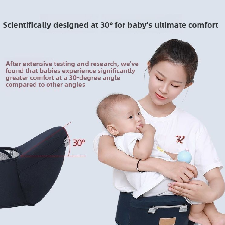 Baby Carrier Waist Stool Pure Cotton Front-Hold Dual-Purpose Baby Carrier