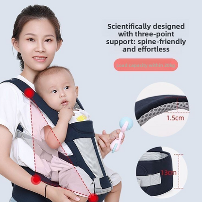 Baby Carrier Waist Stool Pure Cotton Front-Hold Dual-Purpose Baby Carrier