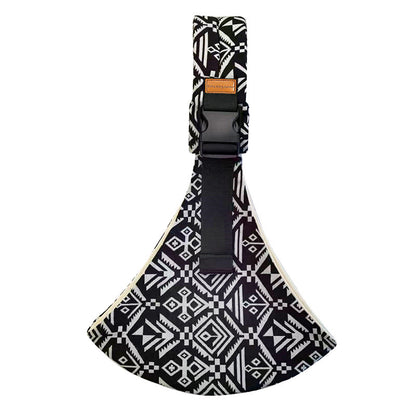 Baby carrier with front-facing shoulder strap