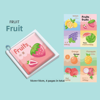 Baby Cloth Book Early Education Sensory Toy