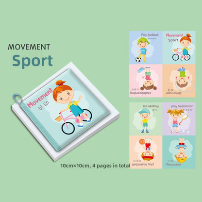 Baby Cloth Book Early Education Sensory Toy
