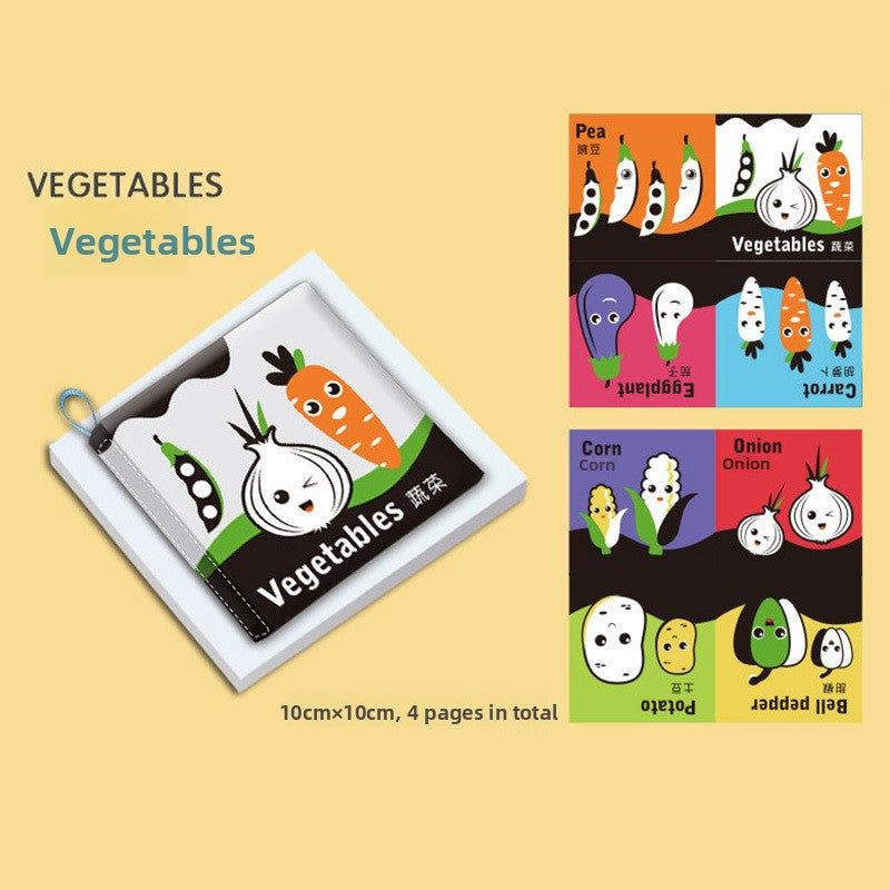 Baby Cloth Book Early Education Sensory Toy