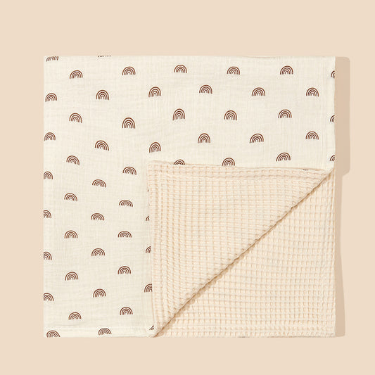Baby cotton blanket