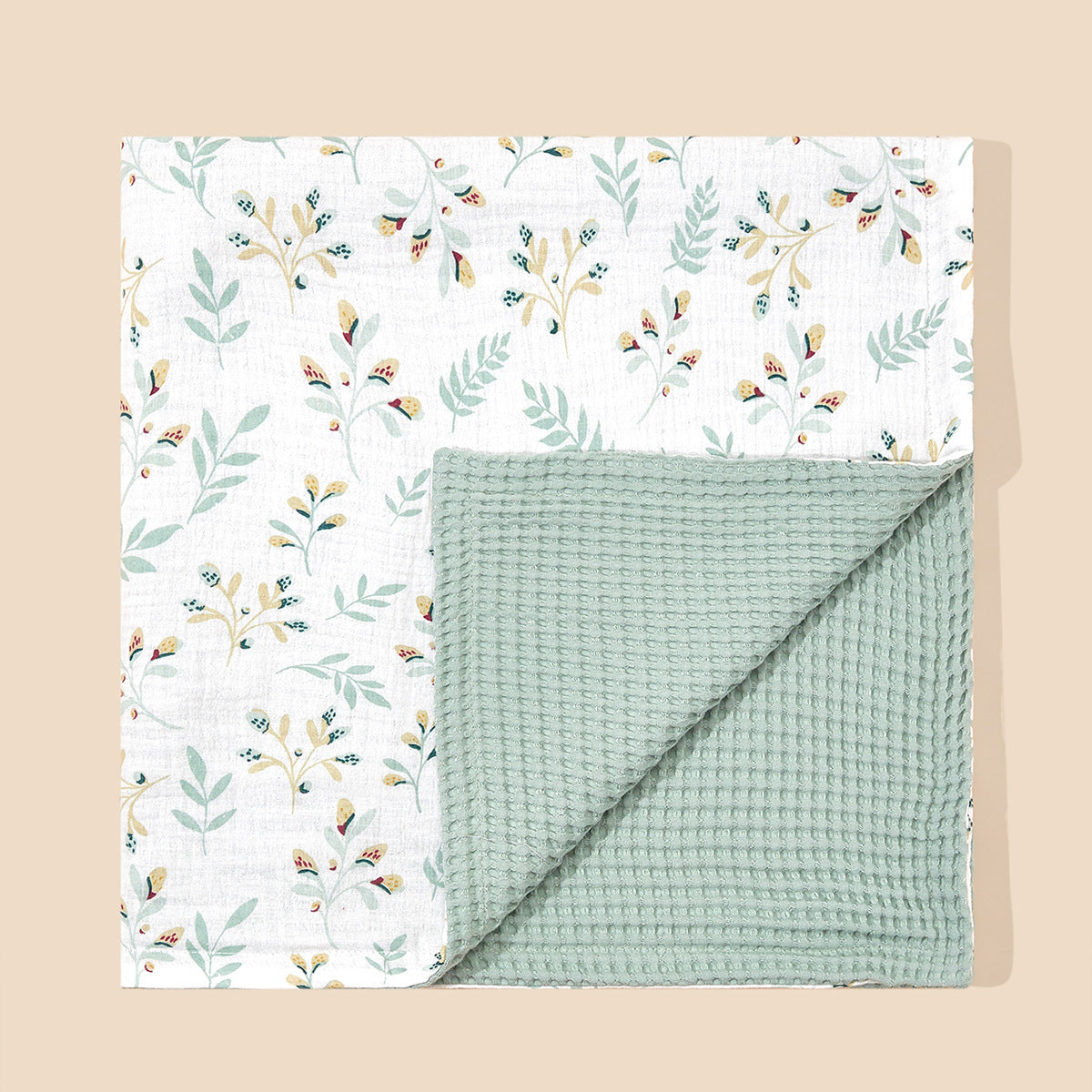 Baby cotton blanket