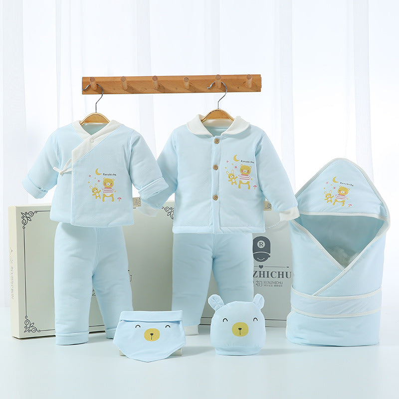 Baby cotton-padded suit