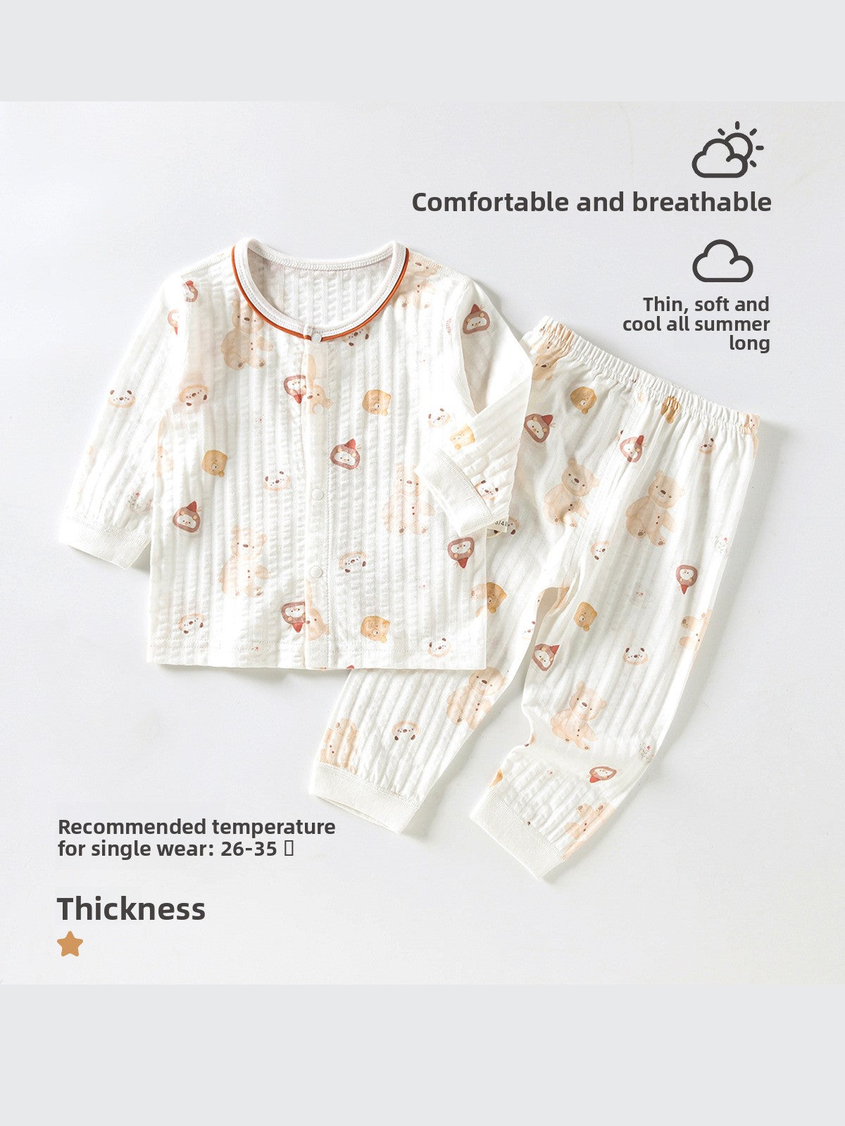 Baby Cotton Pajamas