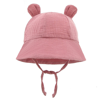 Baby Cotton Rabbit Ear Sun Hat