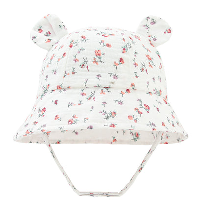 Baby Cotton Rabbit Ear Sun Hat
