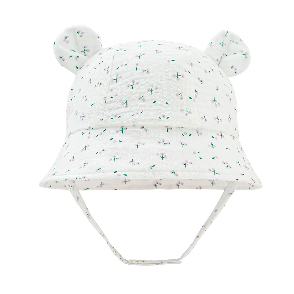 Baby Cotton Rabbit Ear Sun Hat