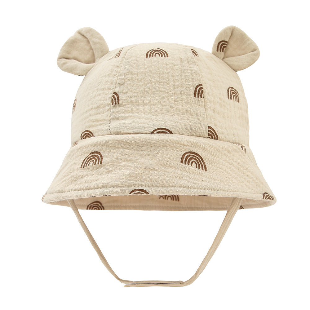 Baby Cotton Rabbit Ear Sun Hat