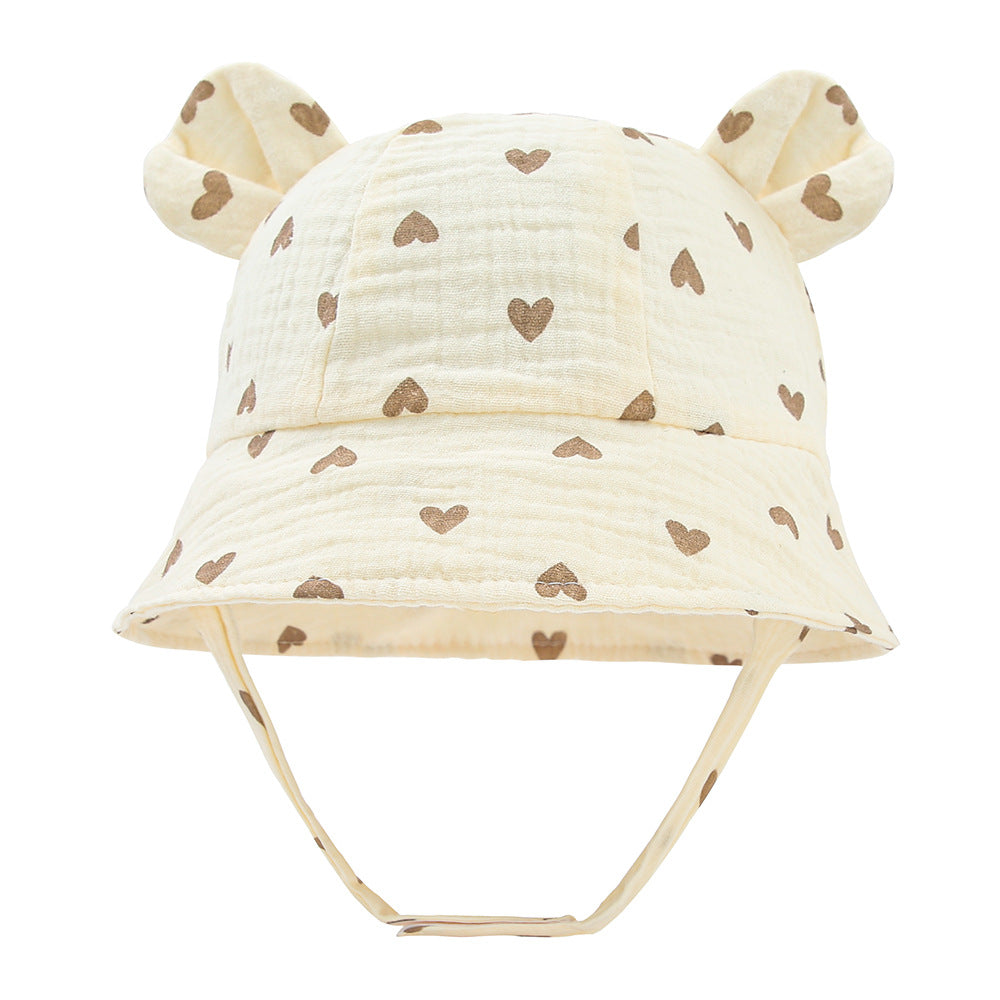 Baby Cotton Rabbit Ear Sun Hat
