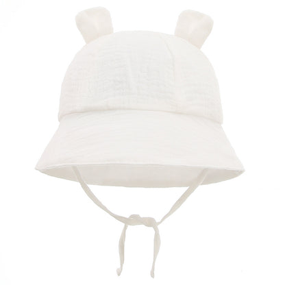 Baby Cotton Rabbit Ear Sun Hat