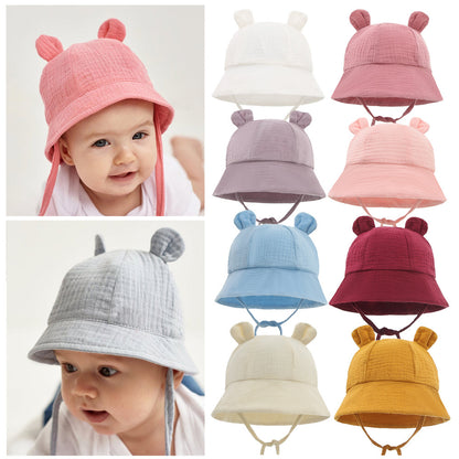 Baby Cotton Rabbit Ear Sun Hat