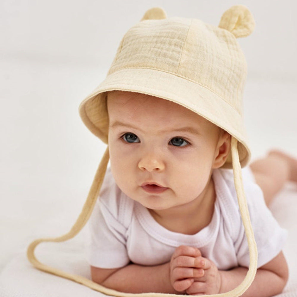 Baby Cotton Rabbit Ear Sun Hat