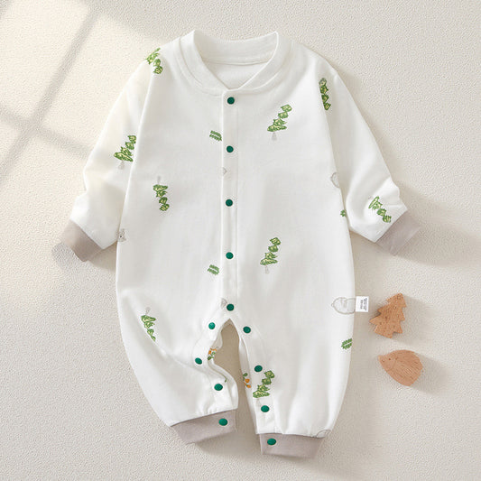 Baby cotton romper