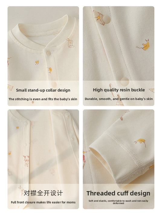 Baby cotton romper