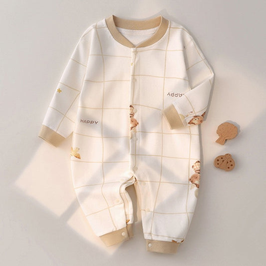 Baby cotton romper
