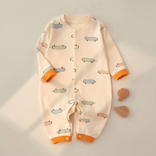 Baby cotton romper