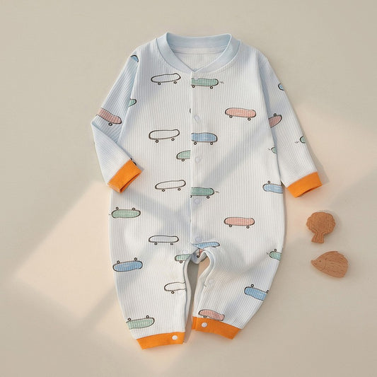 Baby cotton romper