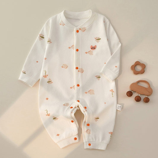 Baby cotton romper