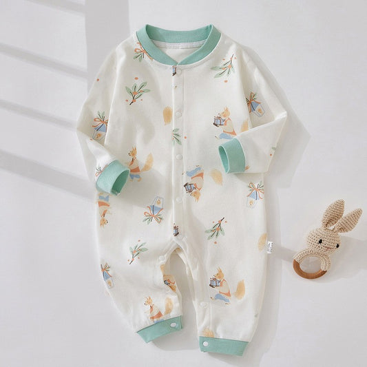 Baby cotton romper