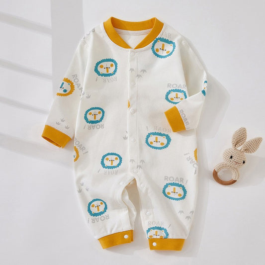 Baby cotton romper