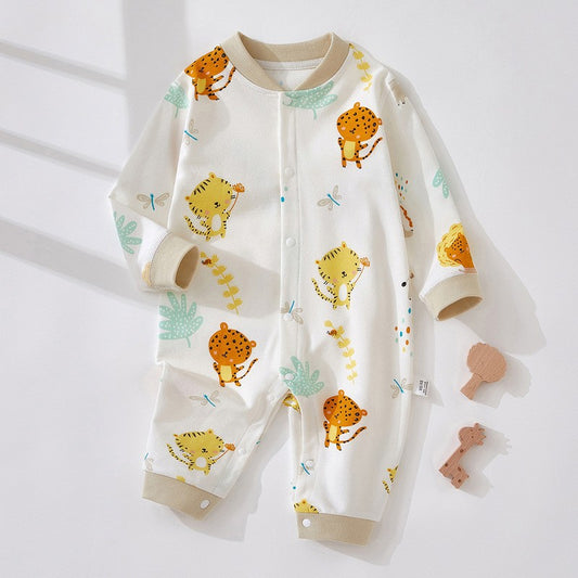Baby cotton romper