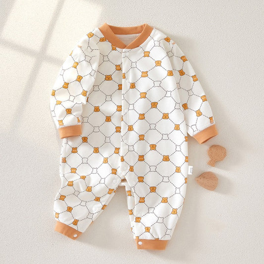 Baby cotton romper