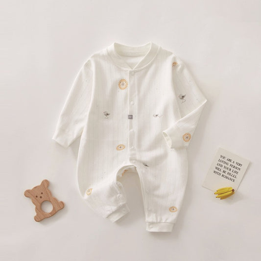 Baby cotton romper