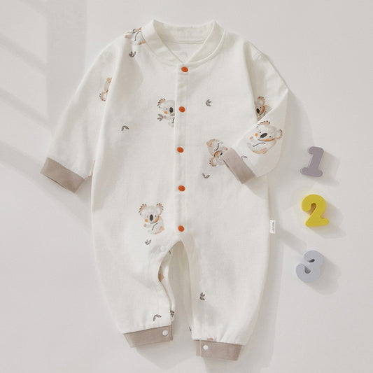 Baby cotton romper