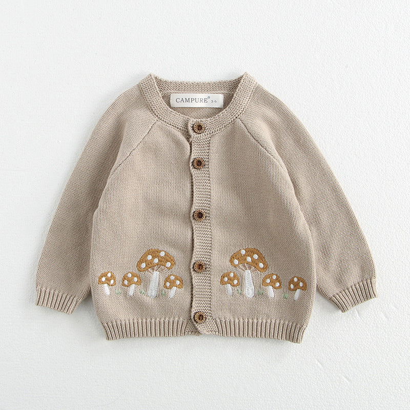 Baby Cotton Romper with Detachable Hood
