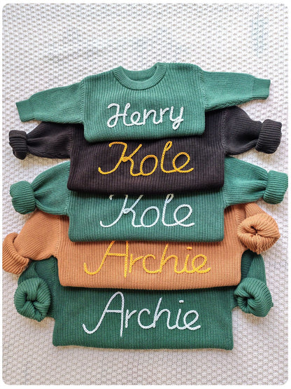 Baby cotton sweater