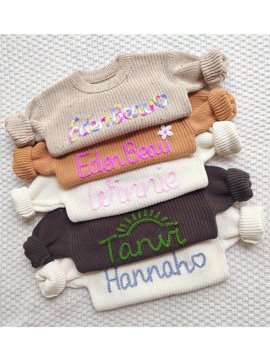 Baby cotton sweater
