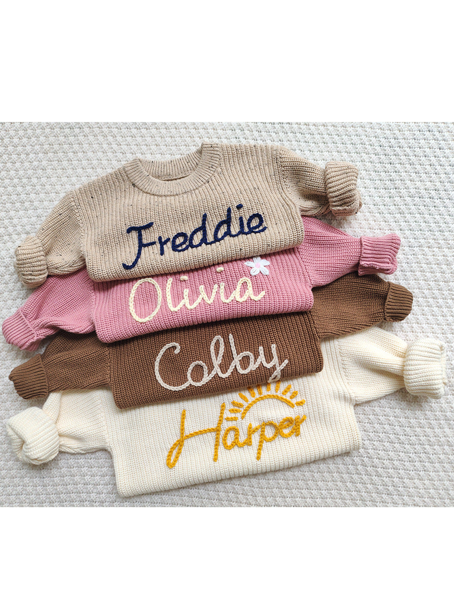 Baby cotton sweater
