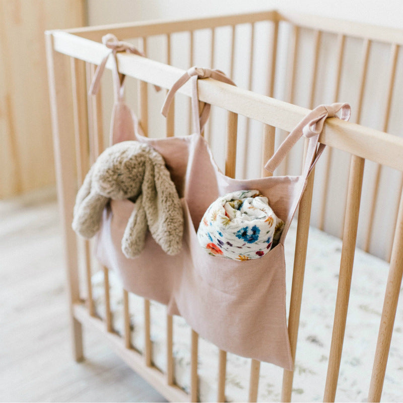Baby Crib Storage Hanging Bag Linen