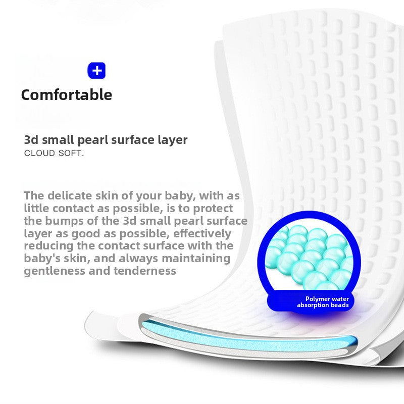Baby diapers are ultra-thin and breathable