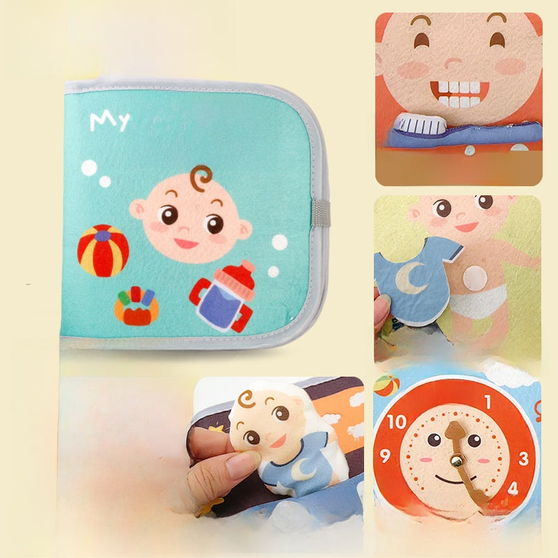 Baby Early Education Cloth Book